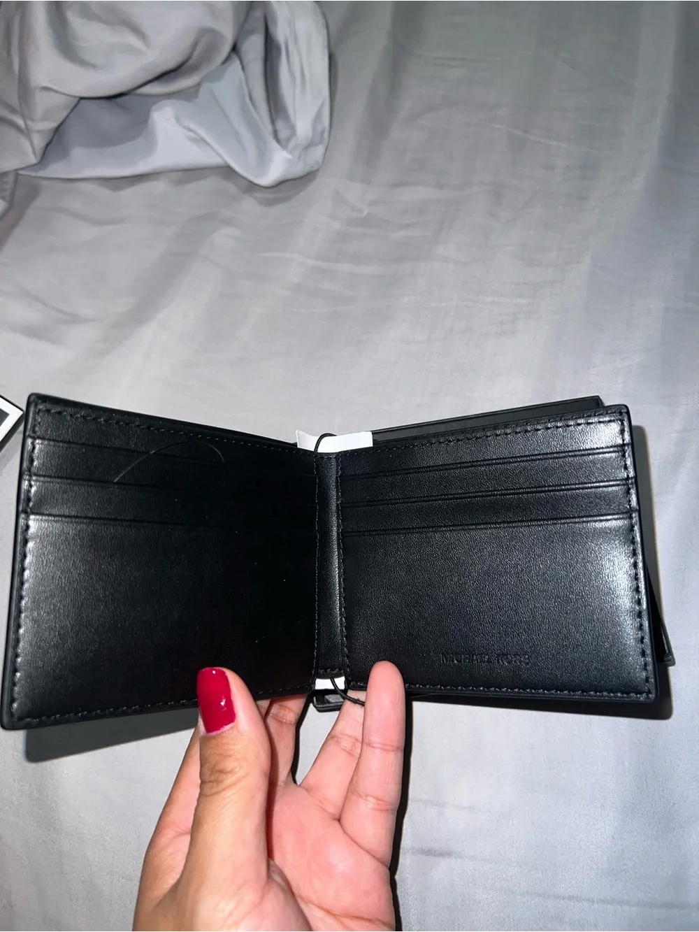 Black Monogram Michael Kors wallet